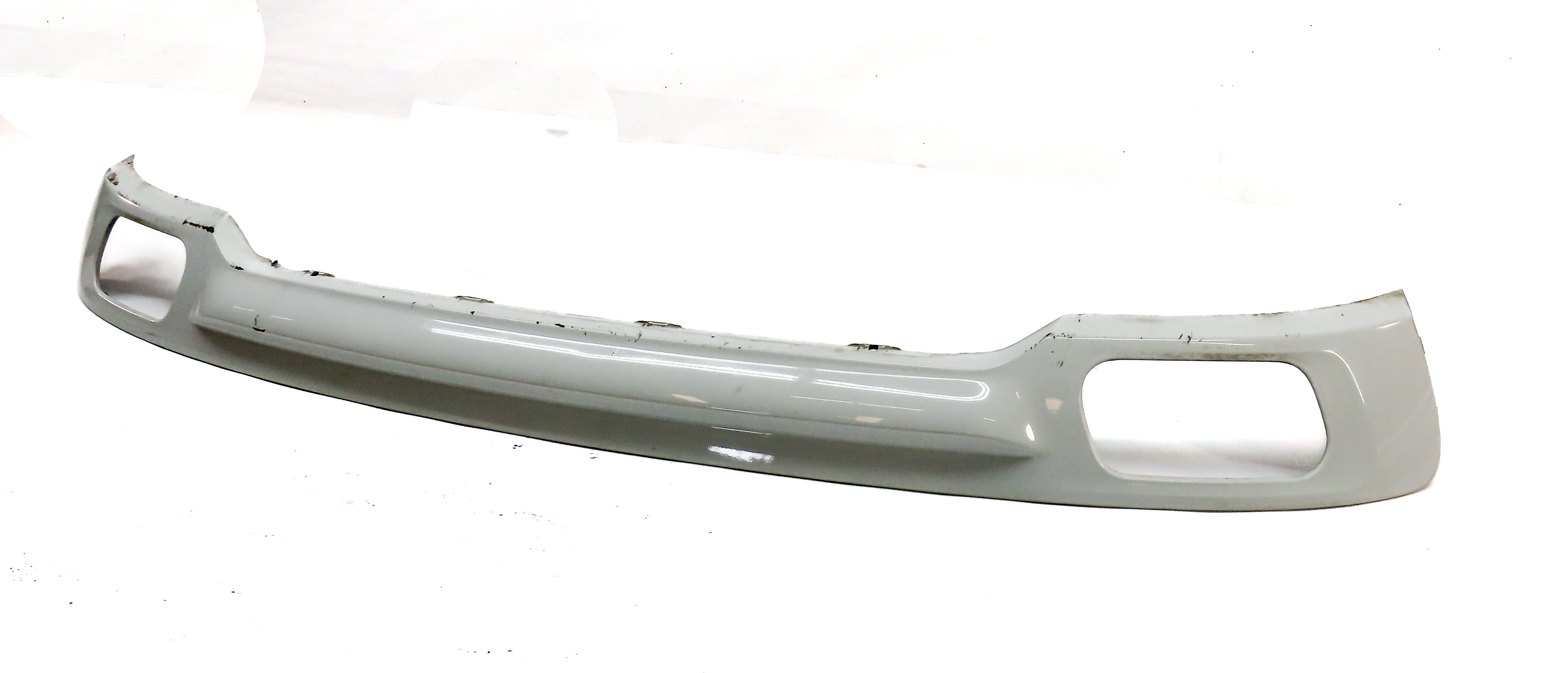 2012 BMW 750XI (F02) REAR LOWER BUMPER VALANCE TRIM MOULDING PANEL (White) — exact item pictured